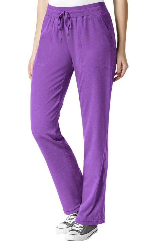 WonderWink Aero Scrub Pants #5129 - Purple - Modern Fit - Image 1 of 4