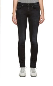 R13 Jeans schwarz Damen Größe 26 Luxusjeans - Bild 1 von 4