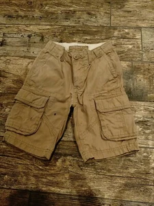 Boys GAP cargo Shorts Size 6 Adjustable Waist Color Khaki ￼ - Picture 1 of 8