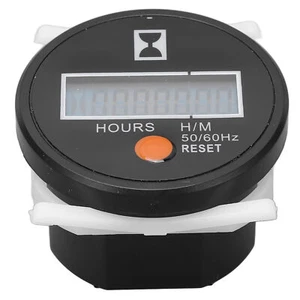 Digital Hour Meter Mechanical Hourmeter Wide Range With Reset Button 24‑240V - Picture 1 of 12