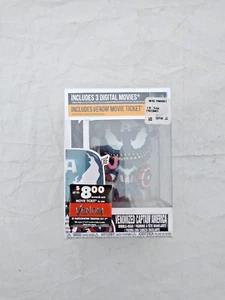 Funko Minis Marvel Venom Captain America Bobble-Head Figure New In Box - Picture 1 of 5