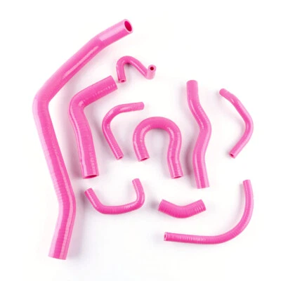 PINK INTAKE SILICONE HOSE KIT FOR 1988-91 HONDA CIVIC/CRX EE EF/CR-X BASE/DX/HF — 第 1/4 张图片