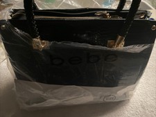 Bebe Black Leather Bags Handbags For Women For Sale Ebay