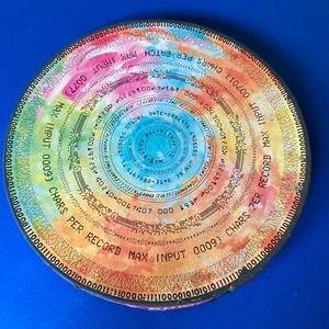 Parts Only Vtg 1965 SPRINGBOK Circular Puzzle COMPUTER TALK Tech Geek Rainbow - Picture 1 of 9