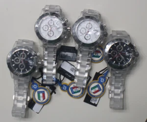 4 Italy Style SPAZIO24 Chronograph Quartz Men's Watches - Picture 1 of 20