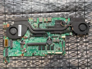 ACER motherboard DAZRQMB18F0 NBMB611001 for Aspire V5-573G + cooler + 3 cables - Afbeelding 1 van 11