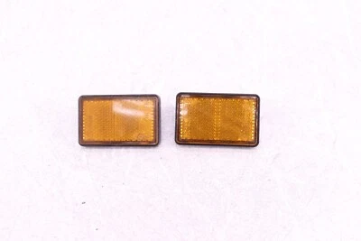 2009 08-18 KAWASAKI KLR650 KLR OEM FRONT FENDER REFLECTORS K258 - Image 1 of 4