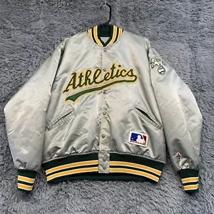 FELCO DE ATLETISMO MLB OAKLAND DE COLECCIÓN PARA HOMBRE Talla 24"" X 26"" Alto HECHO EN EE. UU. RARO - Imagen 1 de 21