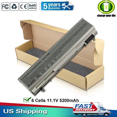✅E6400 Battery for Dell Latitude E6410 E6500 E6510 Precision M2400 M4400 Laptop - Image 1 of 4
