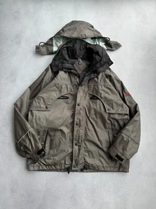 Vintage Audi Racing Multipocket Cargo Nylon Mens Jacket 90s Sz L - Picture 1 of 13