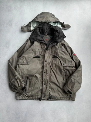 Chaqueta De Colección Audi Racing Multibolsillo Carga Nylon Hombre Años 90 Talla L Foto 1 de 4