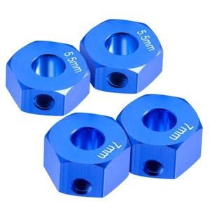 4PCS/Set Hex Wheel Hub Adapter Upgrades Parts for 1/10 Traxxas slash 2wd RC Car - Bild 1 von 11