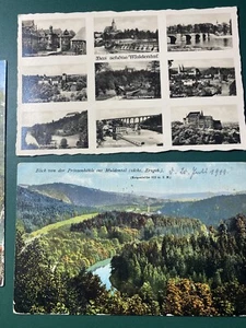 AK Muldental Sächsische Erzgebirge Schloss Glauchau Mehrbild AK Rochlitz Penig - Bild 1 von 5