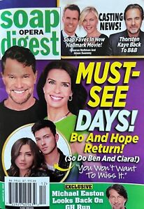 SOAP OPERA DIGEST MAGAZINE - MARCH 20, 2023 - MUST SEE DAYS! (BO AND HOPE RETURN