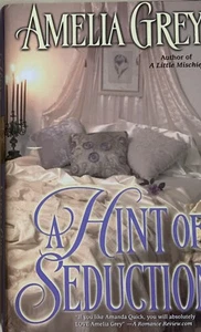 A Hint of Seduction by Amelia Grey BCE Hardcover - Imagen 1 de 3