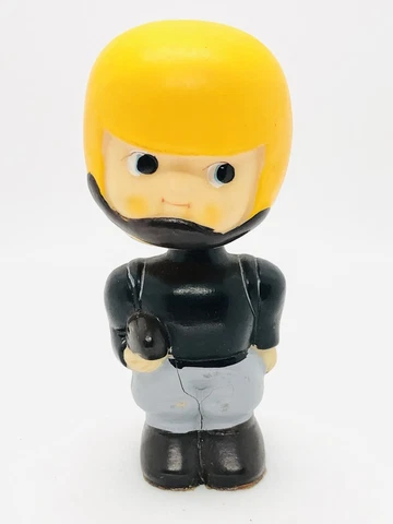Vintage Pittsburgh Steelers Mini Bobble VINTAGE PLASTIC STEELERS FOOTBALL NODDER Cover