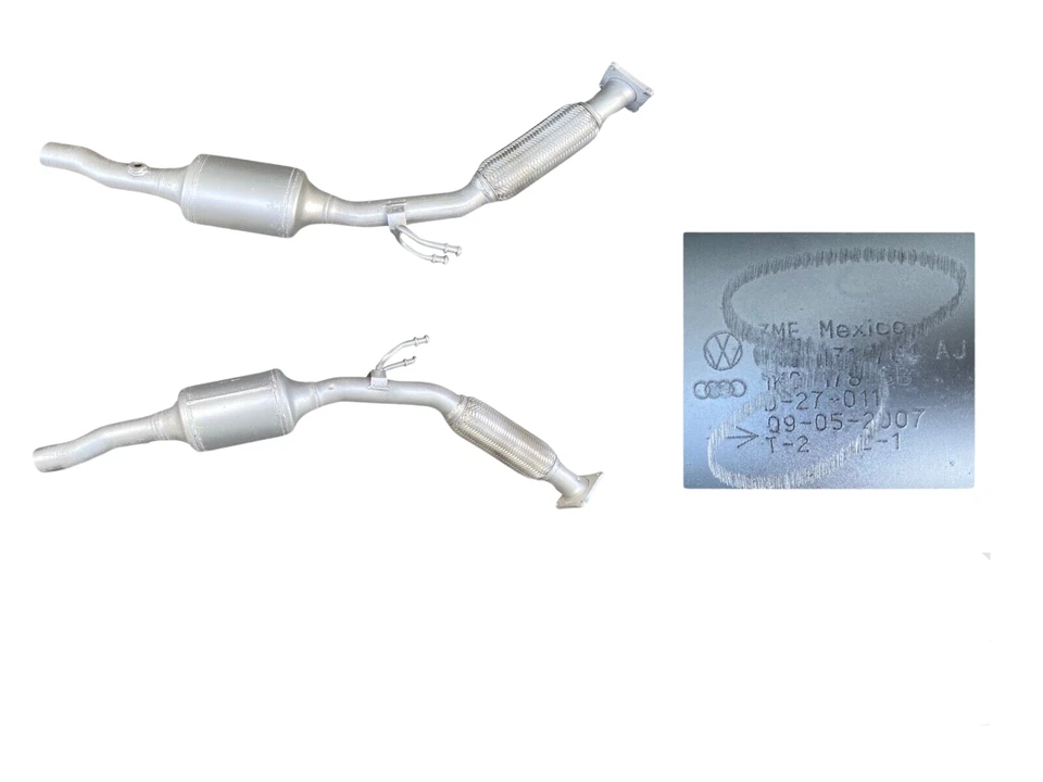 Genuine Catalytic Converter Catalytic Converter VW Caddy III 2.0 EcoFuel VW Touran Catalytic Converter 1K0254506KX  - Image 1 of 4