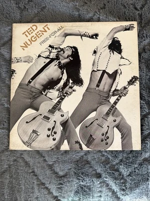 Ted Nugent- Free For All, Vinyl LP 1976 Epic Records PE 34121 USA VG/VG - Image 1 of 4