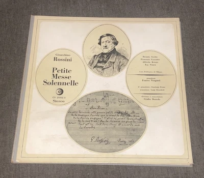 Ricordi CS 2002/3 ed1 STEREO, DG Scotto, Kraus, Bertola: Rossini: Petite Messe - Image 1 of 4