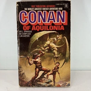 Conan of Aquilonia by L. Sprague de Camp & Lin Carter 1977 Ace paperback - Picture 1 of 8