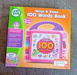 Book New Leapfrog 100 Words Scout And Violet Unopened interaction animated - Picture 1 of 5