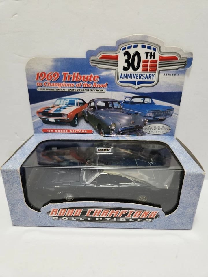 Road Champions 30th Anniversary- 1969 Ford Mustang 1/43 Diecast 1 of 10 000
