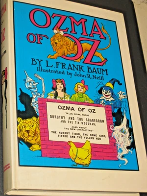 Frank L Baum Ozma  Oz HB Hutchinson Junior Books London 1974 Illustrated Wizard - Image 1 of 4