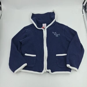 Gymboree Whale Watching Club Ribbed Sailor Cardigan - Picture 1 of 6