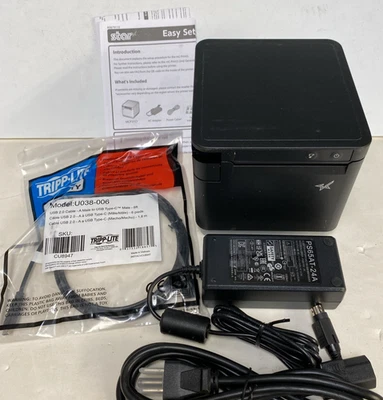 Star Micronics mC-Print3 MCP31CI Thermal Receipt Printer iOS Devices Power Adptr