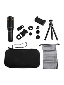 32X Telephoto Lens for Smartphones with Tripod and Phone Clip Accessories - Picture 1 of 23