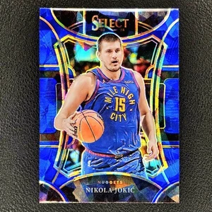 2023-24 Select Basketball Nikola Jokic Blue Cracked Ice Mezzanine Nuggets SP - Picture 1 of 2