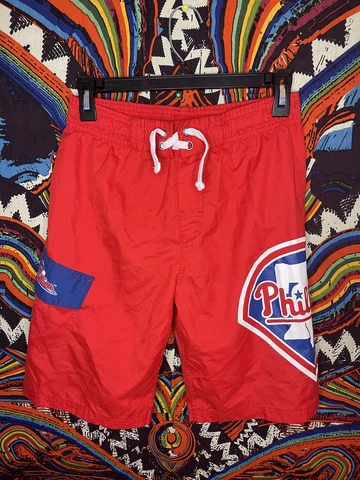 Size 10-12 Genuine Merchandise Philadelphia Phillies Swim Wear Cover