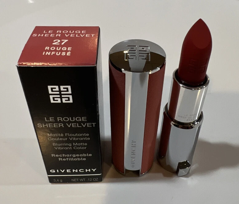 GIVENCHY LE ROUGE SHEER VELVET 27 Rouge Infuse 3.4g. - Image 1 of 1