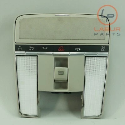 Luz domo superior Mercedes Clase CL S W221 07-10 con interruptor techo corredizo C1496 Foto 1 de 4