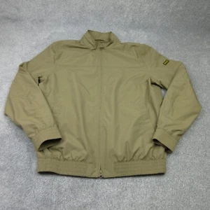 Barbour Jacket Mens Extra Large Brown Coat Bomber Biker Waterproof Casuals 5130 - Picture 1 of 13