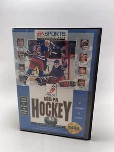 NHLPA Hockey '93 (Sega Genesis, 1992) Complete With Manual And Case - Picture 1 of 3