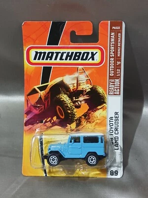 MATCHBOX: 1968 Toyota Land Cruiser BLUE- NEW! 2008 - Image 1 of 3