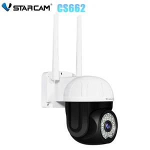 Vstarcam CS662 3MP FHD Smart Outdoor Red & Blue Light Alarm IP Camera Waterproof - Picture 1 of 12