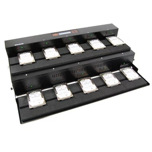 Systor 1:9 Flatbed SATA Hard Disk Drive HDD SSD Duplicator & Cloner 36GB/Min - Picture 1 of 5