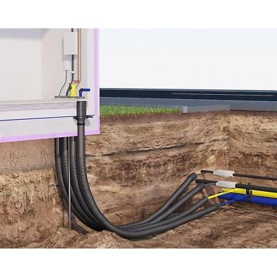 Hauff Basic MSH FUBO BHP 3 m Mehrsparten Bauherrenpaket für Gebäude ohne Keller