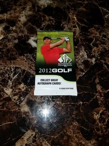 2012 UD SP Authentic Golf Hobby Pack! Tiger Nicklaus Palmer Jordan Auto?!? - Picture 1 of 1