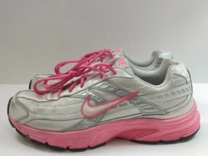 Nike Initiator Running Shoes Womens Size 10 White Hot Pink Sneakers 394053-106 - Picture 1 of 12