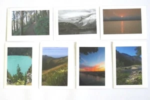 7 Pacific NW Photo Greeting Cards, Washington State, Blank Cards, Great Gift! - Picture 1 of 2