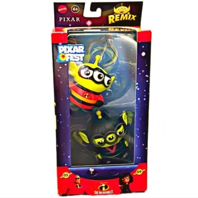 Disney Pixar Fest 2019 - Los Increíbles - Sr. Incredible & Edna-Alien Remix Paquete de 2 Foto 1 de 4