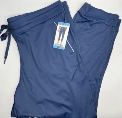 Pantalones deportivos ajustables con cordón para hombre talla 3XL 32 grados suaves al calor Foto 1 de 4