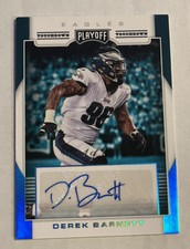 1/1 Touchdown 2017 Panini Playoff Derek Barnett Rookie Philadelphia Eagles #247