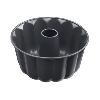 Kaiser Gugelhupfform Backform Backform  La Forme Plus Ø 24 cm schwarz Stahl - Bild 1 von 2