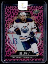 2022-23 Upper Deck Allure Pink Leopard Leon Draisaitl Edmonton Oilers #81