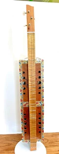 2015 Cigar Box dulcimer o guitarra de Jon Norris -hermosa impecable - hecha a mano - Imagen 1 de 12
