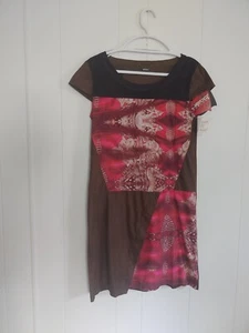 Custo Barcelona multicolor dress cap sleeve, size: S, US 2, EU 38 - Picture 1 of 10